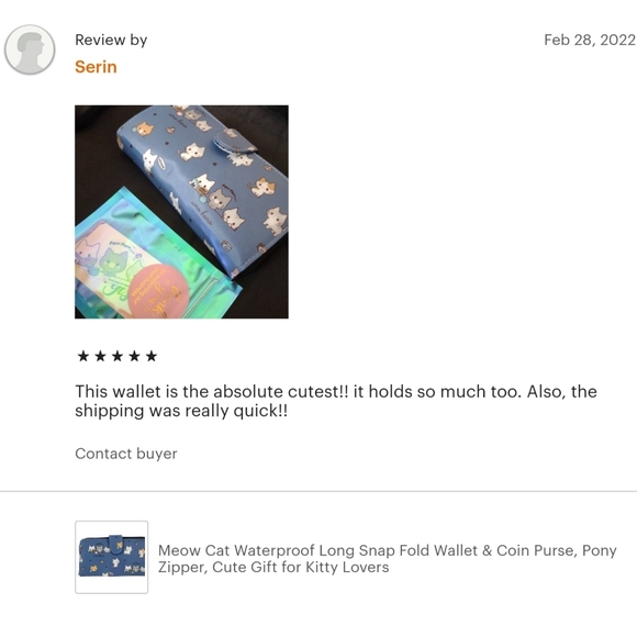 Waterproof Corgi Long Snap Fold Wallet Purse Coin Pouch - Picture 6 of 9